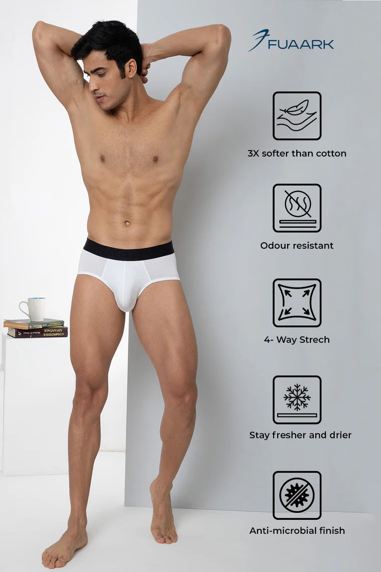 Ultra Soft Modal Briefs Classic Grey